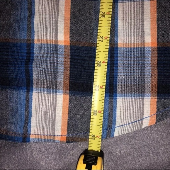 Cinch Slim Fit Pearl Snap Plaid Western Shirt Sz Lg - Picture 5 of 8